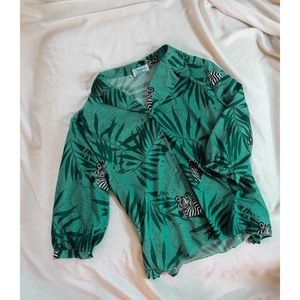 Vintage Ship ‘n Shore zebra top